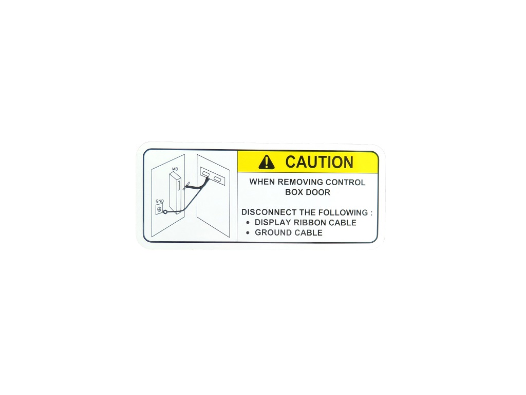 LABEL, CAUTION