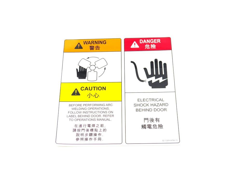 LABEL, OPERATING INSTRUCTION